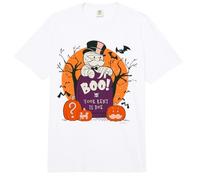 Monopoly Boo Your Rent is Due Halloween Comfort Colors Adult Heavyweight T-Shirt