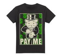 Monopoly Camiseta Pay Me para Hombre (TV5055)