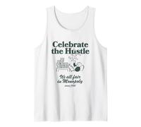 Monopoly Celebrate The Hustle - Juego de Mesa Retro Camiseta sin Mangas