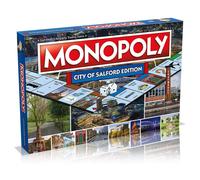 Monopoly City Of Salford Edición 2021 Diversión Familia Regional Juego de Mesa