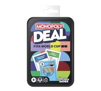 Monopoly Deal FIFA World Cup Edición 2026, Juego de Cartas con Licencia Oficial para niños, 2 a 5 Jugadores, 15 min., a Partir de 8 años - Versión Franco-Holandesa