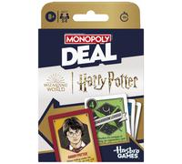 Monopoly Deal: Juego de cartas de Harry Potter | Juegos familiares para ni os y adultos | A partir de 8 a os | De 2 a 5 jugadores | 15 minutos |