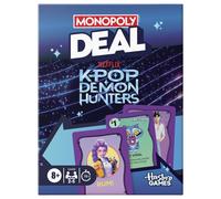 Monopoly Oferta: Juego de Cartas KPOP Demon Hunters | Juegos Familiares para niños, preadolescentes, Adolescentes y Adultos | 2-5 Jugadores | 15 Minutos | A Partir de 8 años