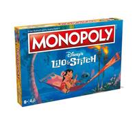 Monopoly Disney Lilo and Stitch Juego de mesa para 2 a 6 jugadores a partir de 8