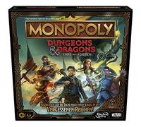Monopoly Dungeons & Dragons: Juego de Mesa de Honor Entre Ladrones, Inspirado en la película, Juego de Mesa Monopoly D&D para 2-5 Jugadores