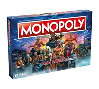 Monopoly: Edición Iron Maiden Juego De Mesa 2-6 Jugadores Para Niños Edades 18+