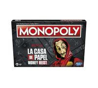 Monopoly: Edición Netflix House of Money/La Casa de Papel, Juego de mesa para adultos y adolescentes, a partir