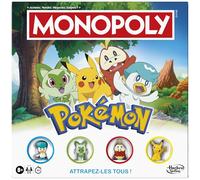 Monopoly edición Pokémon, Juego de Mesa - Versión en francés