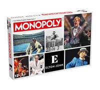 Monopoly: Elton John Edición Entertainment Estratégico Tabla Juegos 2-6 Players