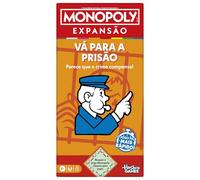 Monopoly EXPANSIÓN Ve a la cárcel | Añade más diversión al clásico Juego Monopoly y Juega más rápido | Edad 8+ | 2-6 Jugadores | 40 Minutos | Juegos de Mesa Familiares - Versión Portuguesa
