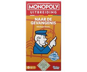 Monopoly, EXTENSIÓN IR a la cárcel (se Requiere Juego Monopoly clásico para Jugar) - Versión Holandesa