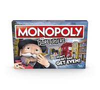 Monopoly for Sore Losers Juego de Mesa para Jugadores a Partir de 8 años, el Jue