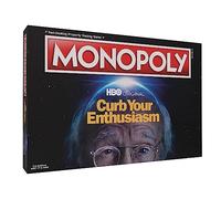 Monopoly Frena tu entusiasmo | Juega como Gafas de Larry, Palos de Golf, Coche híbrido y más | Juego Coleccionable con Licencia Oficial basado en la exitosa Serie de Comedia HBO