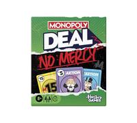 Monopoly Juego de cartas Deal No Mercy - La edición Monopoly Deal sin piedad - Divertidos juegos familiares para niños, adolescentes y adultos - 2-5 jugadores - A partir de 8 años - Versión alemana