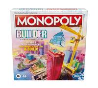 Monopoly Juego de mesa Builder, Juego de estrategia, Juego familiar, Juegos para niños, Juego divertido para jugar, Juegos de mesa familiares