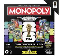 Monopoly - Juego de Mesa FIFA World Cup 2026 con Cartas Panini Prizm, Edad 8+