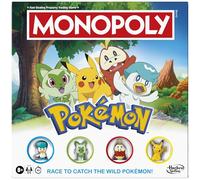 Monopoly - Juego de mesa Pokémon Edition - Versión en inglés
