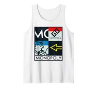 Monopoly, Juego de Mesa, Retro, Iconos Camiseta sin Mangas