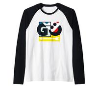 Monopoly Juego de Mesa Retro Pass Go Iconos Camiseta Manga Raglan