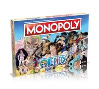 Monopoly Juegos de Mesa One Piece 2-6 Jugadores Desde 12+ Años | Juego familiar, Juego clásico, Estrategia divertida, Compra propiedades, Gestión dinero, Varios jugadores, Reglas sencillas