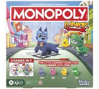 Hasbro Monopoly Junior 2 en 1 Refresh Juego De Mesa