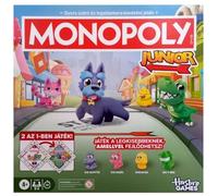 Monopoly Junior: juego de mesa 2 en 1 - en húngaro