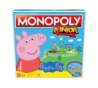 Monopoly Junior: Peppa Pig Edition Board Game for 2-4 Players, Indoor Game For Kids Ages 5 and Up