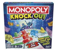 Monopoly Knockout Family Party Game for Kids, Teens, and Adults Ages 8 and Up