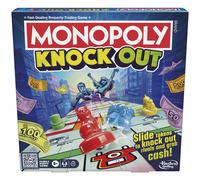 Monopoly Knockout Family Party Game, Quick-Playing Board Games for Ages 8+, 2-8