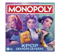 Monopoly: KPop Demon Hunters Edition - Juego de mesa, juegos familiares para niños, adolescentes y adultos, regalos divertidos para niños, de 2 a 6 jugadores, a partir de 8 años, versión alemana