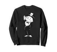 Monopoly Let Me Think White Sudadera