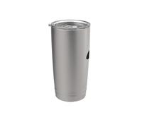 Monopoly Let Me Think White Vaso térmico de acero inoxidable de doble pared
