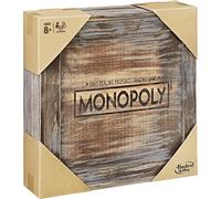 Monopoly Madera Edición Especial Versión Inglesa Juego Retro Lujo