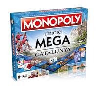 MONOPOLY MEGA Juegos de Mesa - Edición Catalonia: 2-6 Jugadores, Juegos Infantiles y para Adultos, Perfecto Regalo, Ideal para Noches de Juegos, Desde 8+ Años