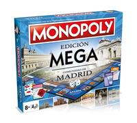 MONOPOLY MEGA Juegos de Mesa - Edición Madrit: 2-6 Jugadores, Juegos Infantiles y para Adultos, Perfecto Regalo, Ideal para Noches de Juegos, Desde 8+ Años