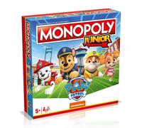 Winning Moves - Monopoly Junior - Paw Patrol - Regalo de la Patrulla Canina - Edad 5+ - Español