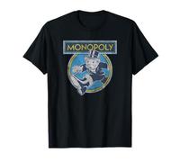 Monopoly Mr. Monopoly Classic Vintage Distressed Logo Camiseta