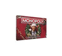 Monopoly National Lampoon's Christmas Vacation, with Themed Tokens Squirrel, Eggnog Glass and More, 2-6 Players, Ages 15+, National Lampoon's Board Ga