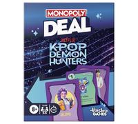 Monopoly Oferta: Juego de Cartas KPOP Demon Hunters | Juegos Familiares para niños, preadolescentes, Adolescentes y Adultos | 2-5 Jugadores | 15 Minutos | A Partir de 8 años