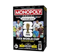 Monopoly Panini Prizm: Copa Mundial de la FIFA, Caja de Cartas de coleccionables | Estrellas Actuales y Leyendas de la Copa Mundial DE LA FIFA | Regalos para los Fans del fútbol