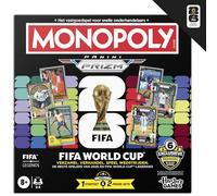 Monopoly Panini Prizm: FIFA World Cup Juego de fútbol con Cartas Monopoly Panini Prizm Copa Mundial de la FIFA 2026 I Desde 8 años - Versión Holandesa