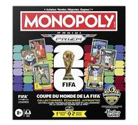 Monopoly Panini Prizm: FIFA World Cup Juego de Fútbol con Cartas Monopoly Panini Prizm Copa Mundial de la FIFA 2026 I a Partir de 8 años - Versión Francesa