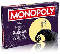 Monopoly Pesadilla Antes de Navidad Disney Juego de Mesa Edición Coleccionista