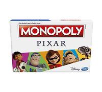 Hasbro Gaming Monopoly: Pixar Edition Board Game for Kids 8 and Up, Buy Locations from Disney and Pixar's Toy Story, The Incredibles, Up, Coco, Lightyear, and More (Amazon Exclusive)