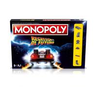 WINNING MOVES Monopoly Regreso al Futuro - Juego de Mesa de Las Propiedades Inmobiliarias - Versión en Castellano
