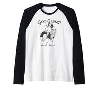 Monopoly Valentine's Day Got Game? Romantic Mr. Monopoly Camiseta Manga Raglan