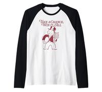 Monopoly Valentine's Day Take A Chance Win It All Poster Camiseta Manga Raglan