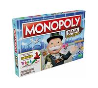 Hasbro Original Monopoly Viaja por el Mundo Juego de Mesa en Portugués