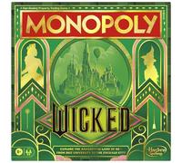 Monopoly Wicked Edition - Juego de Mesa Inspirado en la película | A Partir de 8 años | De 2 a 6 Jugadores | 30 Minutos | Juegos Familiares para niños, Adolescentes y Adultos