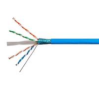 Monoprice - 1000 '24 AWG Cat5e 350 MHz STP sólido, Riser-Rated (CMR), Bulk Cable Ethernet de Cobre Desnudo Puro, Azul - (118617) Azul Azul 1000ft FT